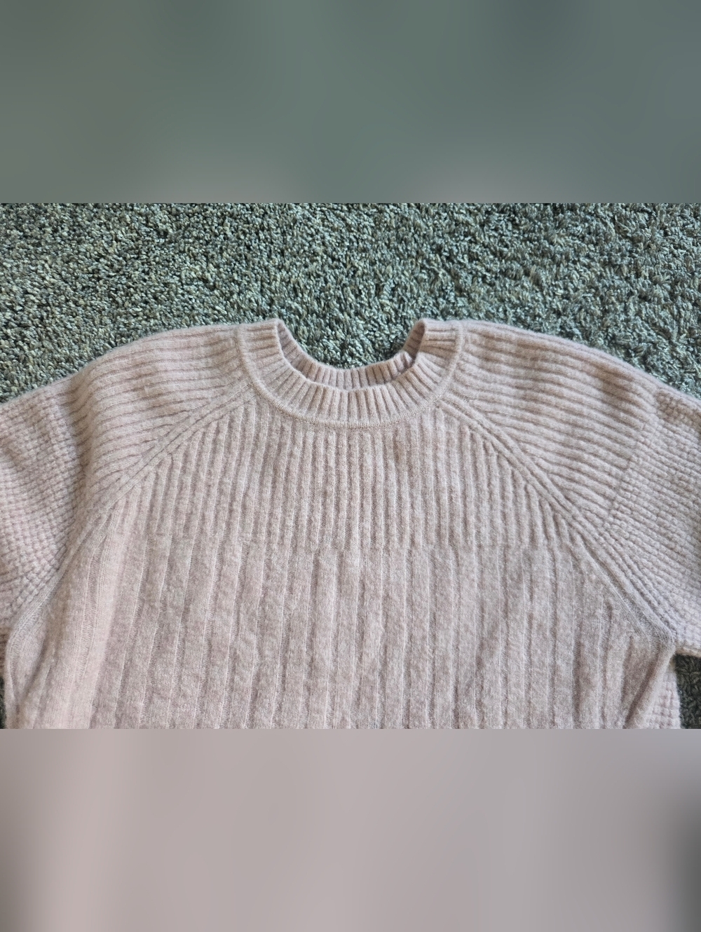Athleta Layover Crew Sweater Orchid Pink Wool Womens Size Small - Picture 8 of 11